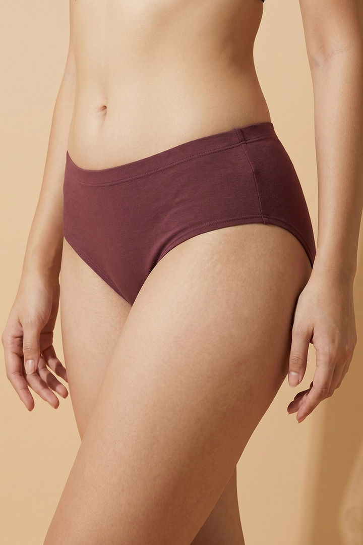 Zivame Medium Rise Full Coverage Hipster Panty (Pack of 5) - Multicolor — image 15